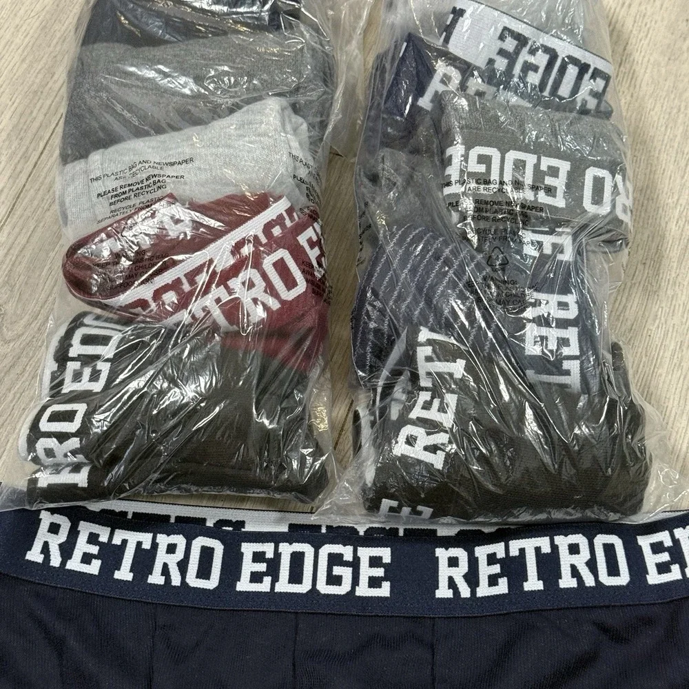 Retro Edge Men's Boxer Briefs Bull Set Of 11 NWOT